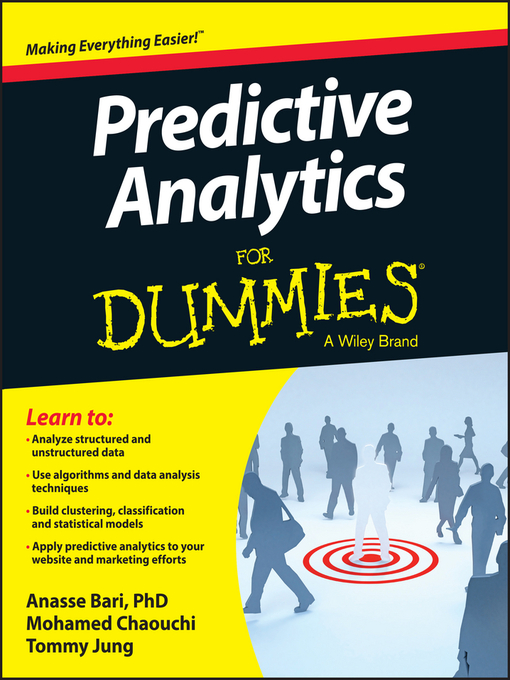 Cover image for Predictive Analytics For Dummies